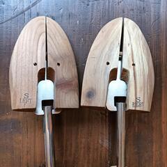 木製シューキーパー　シューツリー 革靴の保管 保存の画像