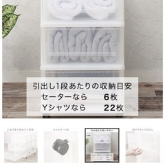 ニトリ　押入れ収納ケースの画像