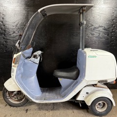 ★支払総額4.8万円★買取強化中！まずはカンタン無料査定まで♪ 人気のジャイロ！ 2ストのためオイル注ぎ足すだけ！ リアボックス付き！ 激安バイク！　の画像