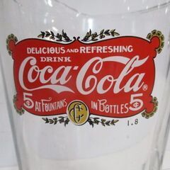 コカコーラ　ガラス製ピッチャー　【引き取り限定】の画像