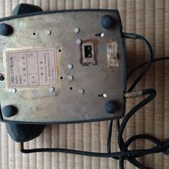昭和懐かし有線電話機の画像