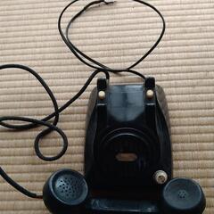 昭和懐かし有線電話機の画像