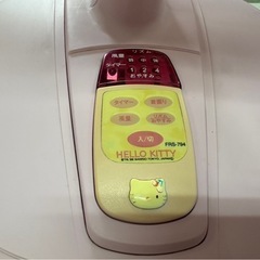 HELLO KITTY 扇風機 FRS-794 2000年製 首振り リモコン タイマー機能付き 動作確認済み ③の画像