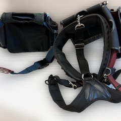 【美品】Makita マキタ 腰袋 工具差し MEXES メイセス 多機能腰道具セット 電工腰袋 腰道具 ベルト差し 大工 内装 建築 設備 工事用 工具ホルダー 道具差し 作業用 工具収納 メンテナンス DIY 工具ポーチ プロ仕様 ブラック イエローライン 現場用品 便利グッズ 丈夫 収納力◎の画像