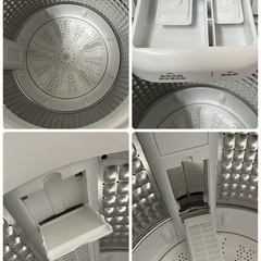 R321 ☀️ 2023年製の高年式♪ Haier 洗濯機（洗濯4.5㎏) JW-U45EA ⭐ 動作確認済 ⭐ クリーニング済の画像