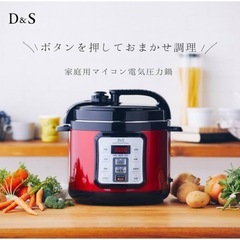 新品未使用　簡単調理！電気圧力鍋 2.5Lの画像