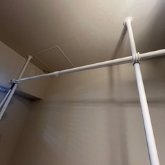 【お取引者様確定】室内 物干し つっぱりの画像