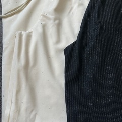 ラメ入りワイドパンツ他5本Tシャツ２枚まとめて7点の画像