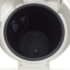 ジモティー見た！で5%OFF【電動ポット】電気ポット zojirushi 象印 CP-CA12 2022年製 1.2L:ホワイトの画像