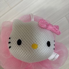 キティちゃん　サンリオ  お風呂　スポンジ の画像