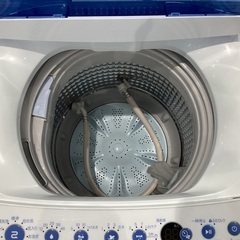 【家電6ヶ月保証】Haierの2021年製　全自動洗濯機　5.5kgの画像