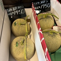 超特大食べ頃♡青肉🍈暑寒メロン　在庫変わりましたのでお知らせします📢の画像