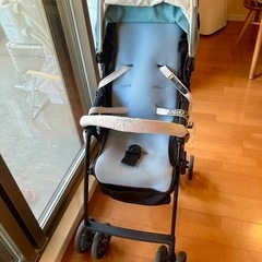 Acbee JM ベビーカー バギー Combi 正規レインカバー付き の画像