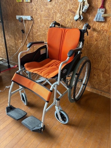 G2209 Care-tacJapan  折り畳み車椅子　自走介助兼用