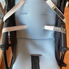 Acbee JM ベビーカー バギー Combi 正規レインカバー付き の画像