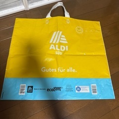 ドイツ　スーパー　ALDI エコバッグ　ショッピングバッグ　トートバッグの画像