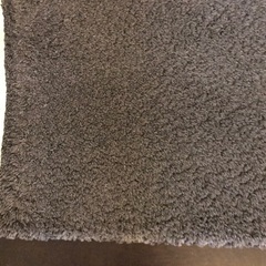 ラグ　IKEA 床暖房可能商品　ダークグレー　ラグ200×300 2枚の画像
