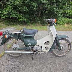 スーパーカブ50 グリーン　とりあえず走る未整備車　の画像