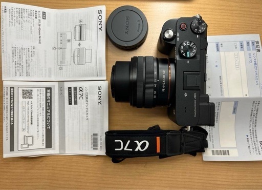 Sony α7C ミラーレスカメラFE 28-60mmレンズ付きブラック海外人気