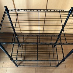 ●3段スチールラック●棚●キッチン棚●の画像