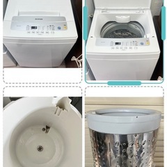 配送設置0円で🆗👌冷蔵庫&洗濯機分解洗浄済み✨✨の画像