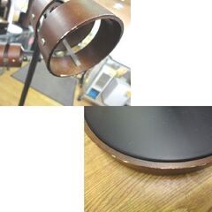 ニトリ フロアライト 3灯 ウッド調 高さ150cm ダークブラウン 間接照明 スタンドライト NITORI 札幌 西岡店の画像
