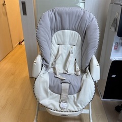 コンビ ネムリラ　ハイローチェア　手動　セサミグレーの画像