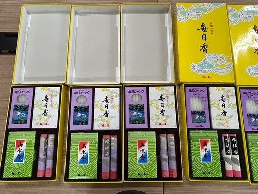 線香まとめ売り