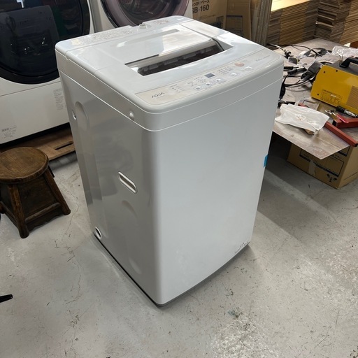 洗濯機 アクア 一人暮らし 6.0kg 予約機能 AQW-S60Ｊ-W