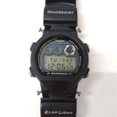 CASIO G-SHOCK MUDMAN DW-8400 腕時計 ブラック メンズ カシオ マッドマン 箱なし Gショック 札幌市 中央区 南12条の画像
