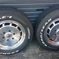 200系 ハイエース 社外ホイール タイヤ付 215/65 R16 107/109  の画像
