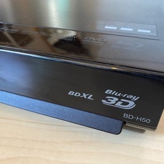 【SHARP✨】ブルーレイレコーダー　DVDプレーヤー　BD-H50の画像