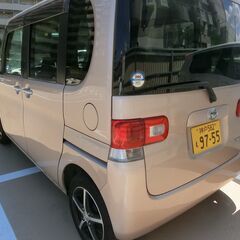 コミコミ価格。22年タントＸ。車検２年付き。走行距離は何と67000㎞ナビ、ＴＶ，リア左パワースライド。、外品アルミ、等々。の画像