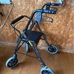 G2211 歩行補助車　折り畳み　竹虎　籠欠品　2022年　　ハッピーIIトールの画像