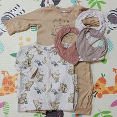 ♥️70サイズ ベビー服&スタイ♥️現金も可☆くまのプーさんの画像