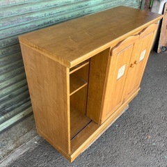 カントリー風　チェスト　可動式チェスト付きの画像