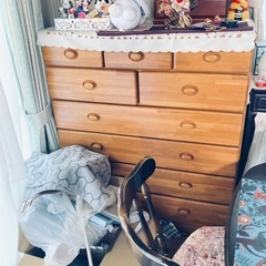 無料！差し上げます！収納家具、タンス等の画像