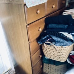 無料！差し上げます！収納家具、タンス等の画像