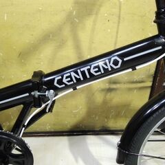 ★お取引可★CENTENO 20インチ 変速無し 140cm～ 前後タイヤ🆕 極乗車 配達可の画像