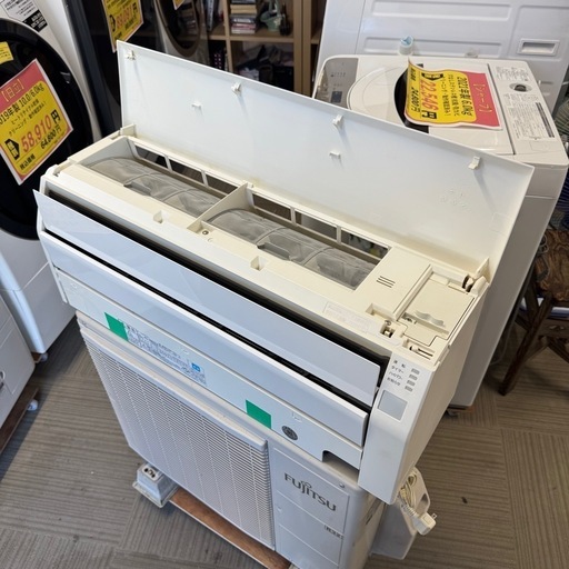 【超美品‼️】富士通 2016年製 10畳用エアコン 2way除湿 内部クリーン機能 100V/2.8kw