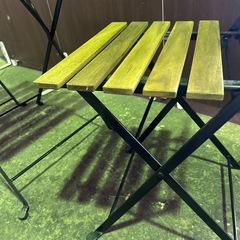 IKEA 屋外用　テーブル、チェアセットの画像