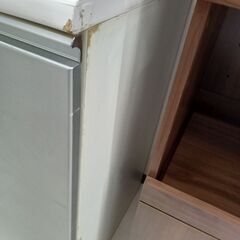 リユースのサカイ栃木店★ジモティ割あり★  食器棚 ホワイト×シルバー W139×D55.5×H200.5 クリーニング済み TC9847の画像
