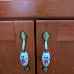 ベルーナ◯かわいいキッチン収納シリーズ◯家電食器棚の画像