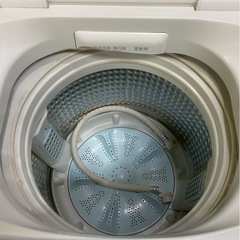 AQUA 全自動縦型洗濯機 AQW-GV80J ホワイト 2020年[洗濯8.0kg /乾燥機能無 /上開き]の画像