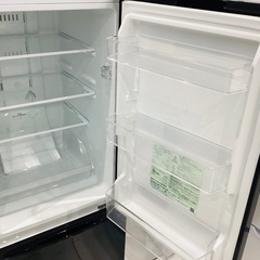 【家電6ヶ月保証】TOSHIBAの2019年製　2ドア冷蔵庫　153Lの画像