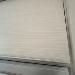 食器棚　白　レンジ台　木目調の画像