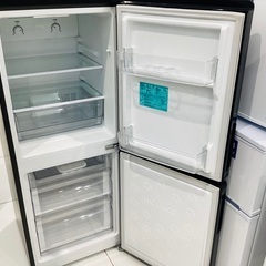 【家電6ヶ月保証】Haierの2018年製 2ドア冷蔵庫　148Lの画像