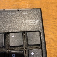 ELECOM キーボード 黒の画像