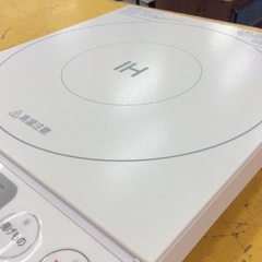 ジモティー見た！で5%OFF【IHコンロ】IHテーブル ヤマダ電機 YIH-C14G1（UW) 2024年製 調理家電　:ホワイトの画像