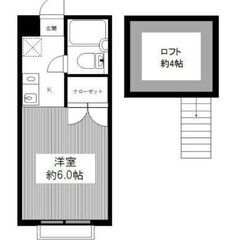 💙フリーレント1ヶ月☆敷礼０☆｟1R｠川越市☆ＩＴ重説対応物件！便利なロフト付き！💙≪0105≫ - 不動産